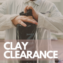 Clearance Sale clay bodies